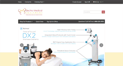 Desktop Screenshot of electro-medical.com